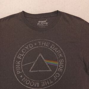 Pink Floyd The Dark Side of the Moon Band T Shirt Adult Mens Size M Gray 15996
